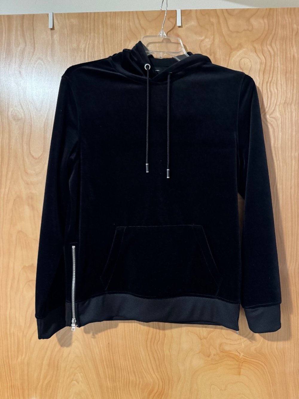 Men’s Inc Black Velvet Hoodie